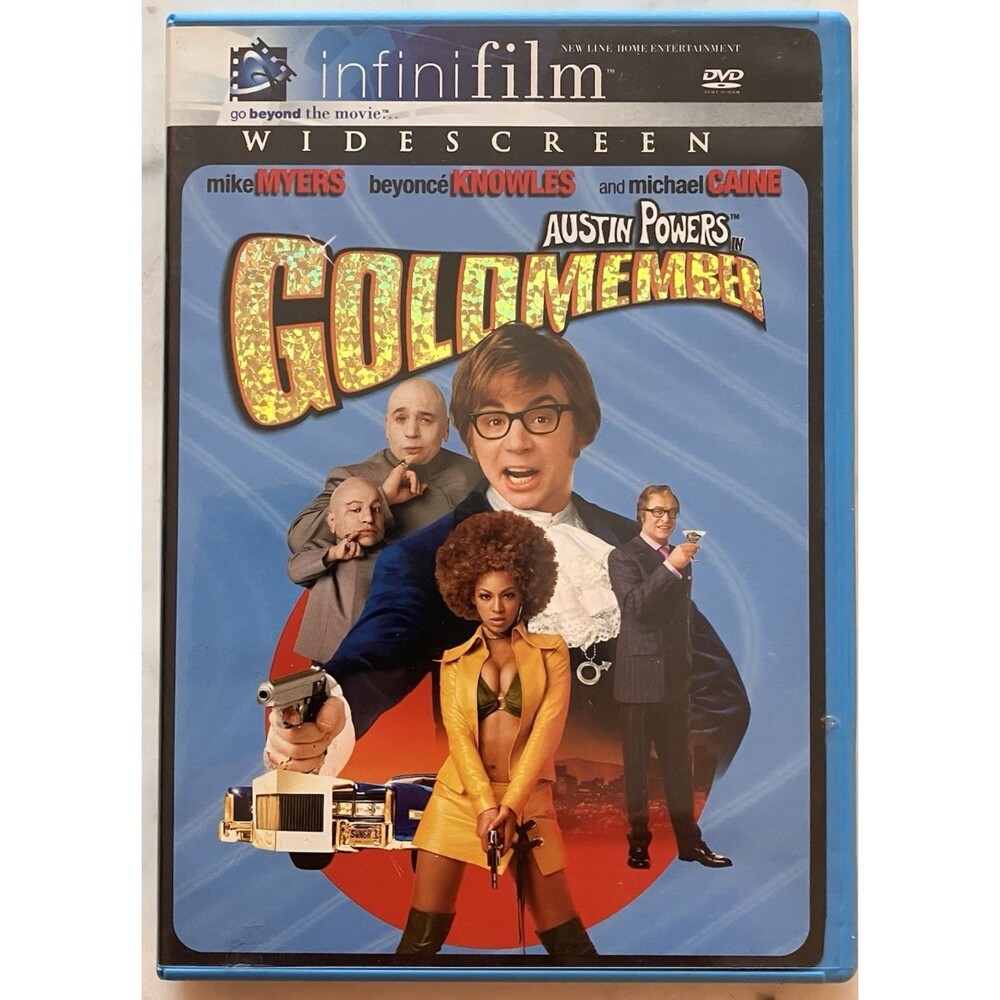 Austin Powers in Goldmember (DVD, 2002) Mike Myers Beyonce Knowles Michael Caine